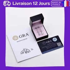 boucle d'oreille diamant