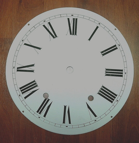 Cadran horloge comtoise
