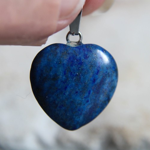 Pendentif coeur en pierre - coeur, 2