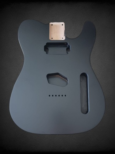 Corps telecaster noir - telecaster, mat