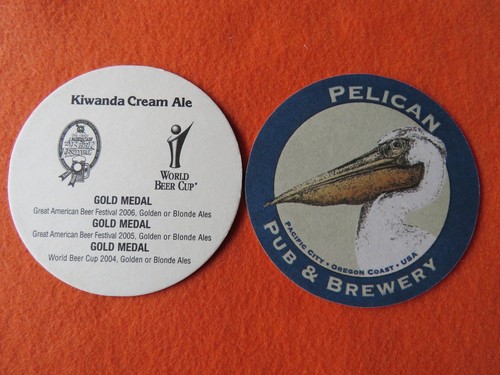 Sous verre bière pelican - sous-verre,