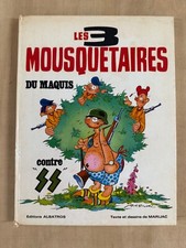 BD-Les 3 Mousquetaires du Maquis, Contre SS-Marijac-Ed. ALBATROS 1969