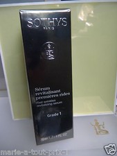 SOTHYS SERUM REVITALISANT premières rides GRADE 1 ridules efficacité prouvée
