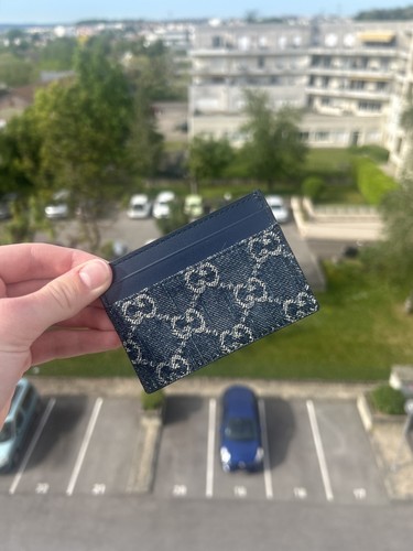 Porte cartes gucci canva - gg,