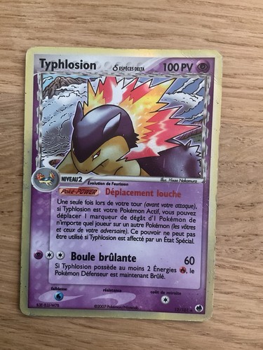 Carte pokemon typhlosion - carte,