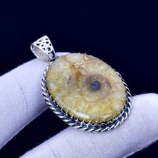 Pendentif Ammonite Rare En