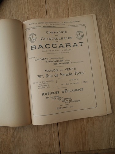 Rare ancien catalogue - rare,