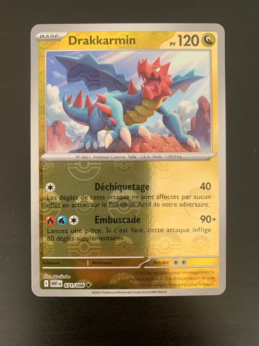 Carte pokémon reverse - carte,