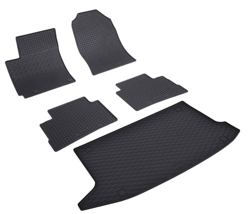 Tapis caoutchouc coffre sur - et,