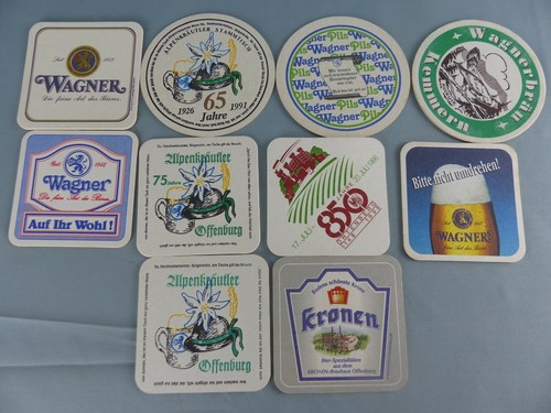 Lot sous bock - lot, 10