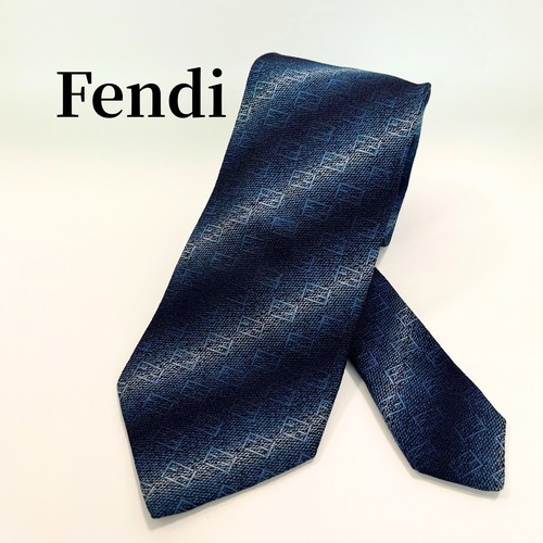 Cravate fendi bleue - fendi, à