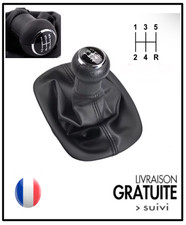 Pommeau soufflet levier 5 vitesses POUR PASSAT B5 (1997 à 2000)  boite manuelle