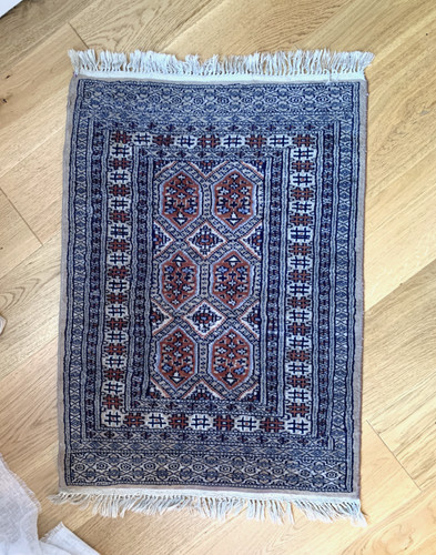 Tapis vintage oriental - vintage, en