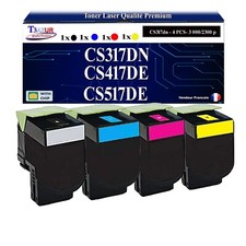 Toner compatible avec Lexmark