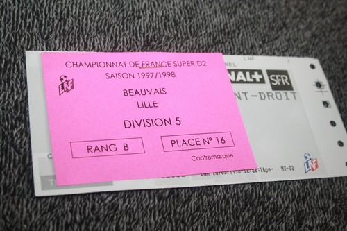 Ticket beauvais v lille - )),