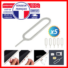 x5 Ejecteur Carte Nano SIM Epingle Broche Outil Tiroir SD  Extracteur Universel