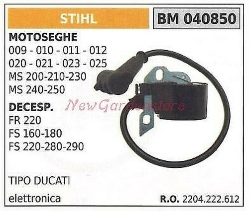 Bobine allumage stihl moteur - bobine,