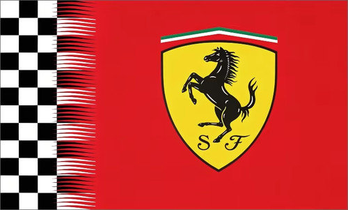 Ferrari bannière publicitaire - ferrari,