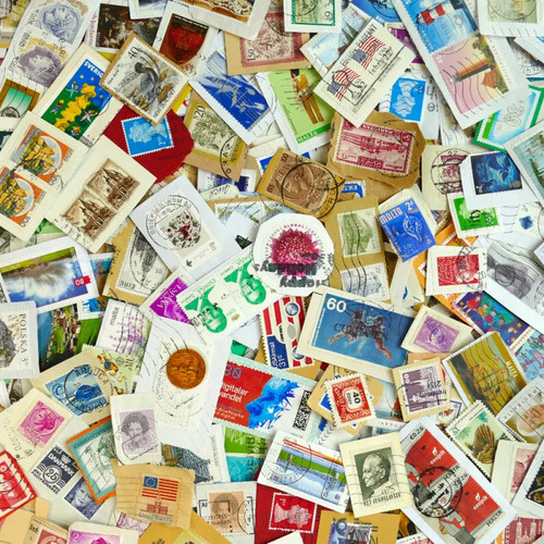 Tous pays timbres mission sur - pays,