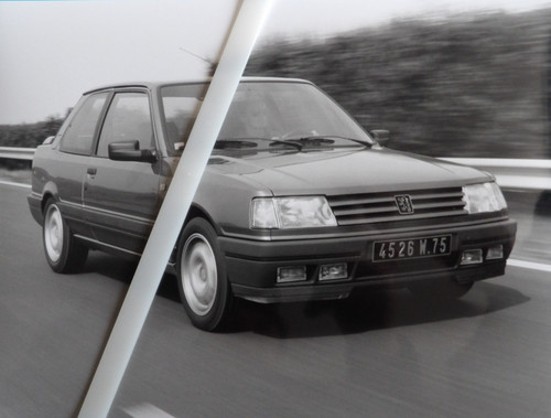 Photo presse peugeot 309 gti - presse,