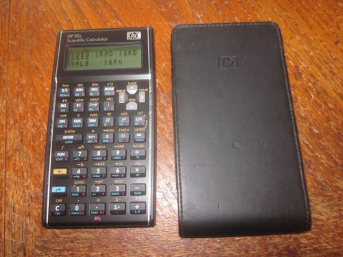 Hewlett packard 35s - packard, hp-35s