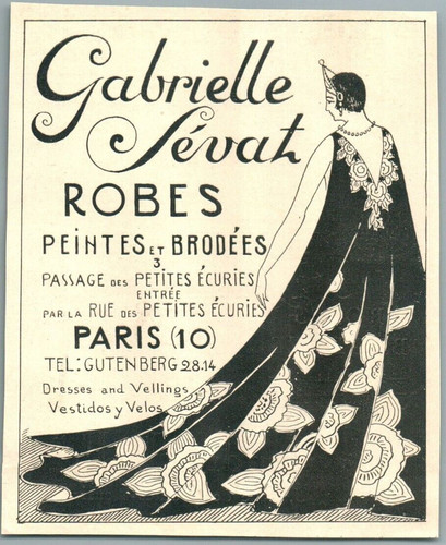 Haute couture gabrielle sevat - couture,