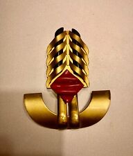 boucle de ceinture Galalithe  Art Déco  1930 - DLG de Jakob Bengel - 10 cm X8 cm