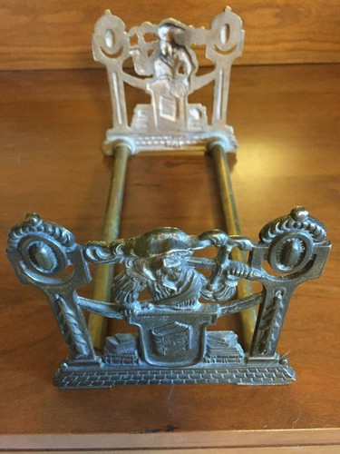 Antique brass bronze book - bronze,
