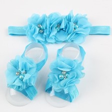 set bébé bandeau/sandale