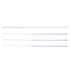 4 PCS Barre Rideau Douche