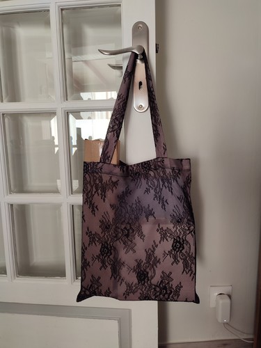 Sac cabas dentelle - sac,