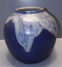 -VASE BOULE LEON POINTU GRES