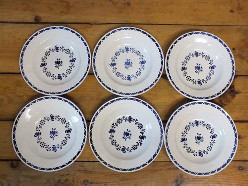 Assiettes creuses décor - assiettes,