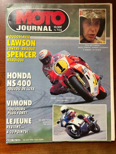 Moto journal 706 - moto, du