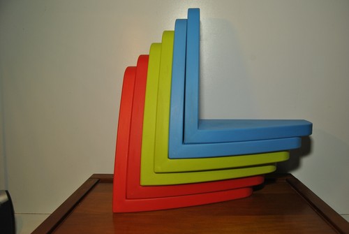 Etagères plastique vintage - 6,