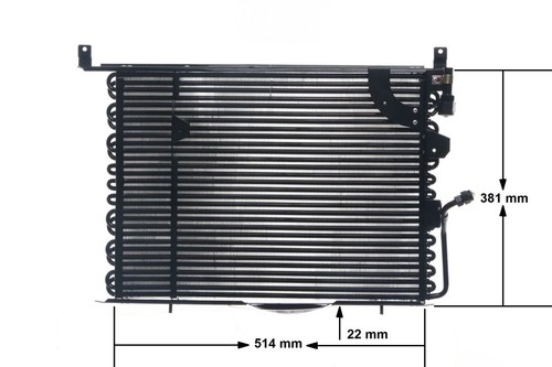 Mahle condenser - a/c,