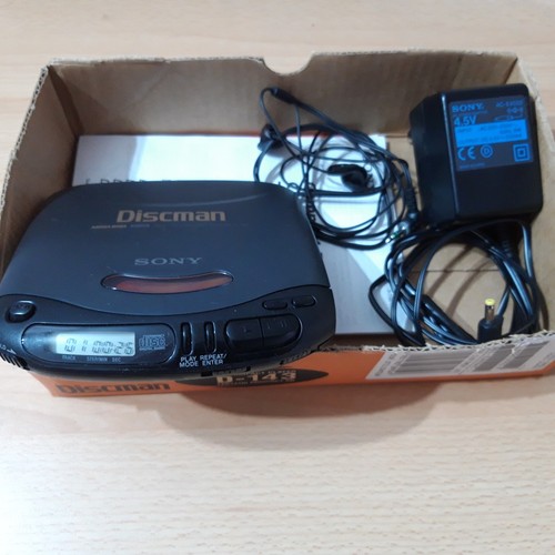 Discman sony 143 etat - discman, d-143,