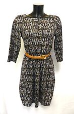 TB Robe LA FEE MARABOUTEE, gris camel, Taille 38, TBE