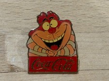 PINS PIN DISNEY COCA COLA COKE CHESHIRE CAT CHAT ALICE AUX PAYS DES MERVEILLES