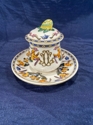 Tres rare ancien moutardier - rare,
