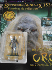figurine eaglemoss le seigneur des anneaux /Lord of the rings ARTILLEUR ORC 153