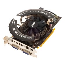 Graphique MSI Nvidia Geforce GTX 550 Ti 1GB N550gtx-ti Cyclone II GDDR5 Pcie