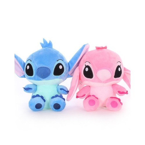 Peluche stitch bleu 20cm - bleu,