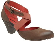 Kickers Pompe Willow Marron Foncé Décontracté Nub Cera 275261-5093