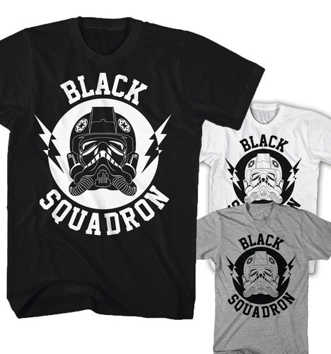 Shirt homme noir - ★t-shirt, squadron