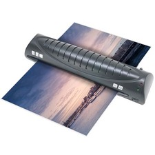 Laminateur A3 A4 A5 A6 A7 jusqu'à 2 x 125 mic Noir