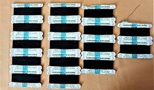 lot Mercerie ancienne 16 plaquettes à fil soie CORDONNET NATIONAL