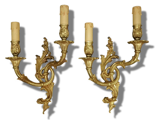 Grande paire appliques style - d'appliques,
