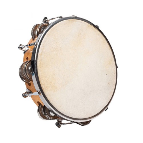 Tambourin avec cymbalettes - 12,