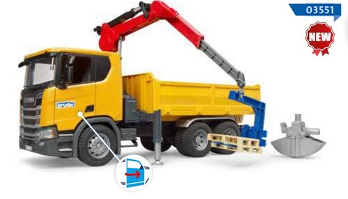 Bruder camion porteur - -, benne